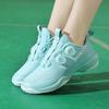 New Casual and Lightweight Couple Tennis Shoes Comfortable and Breathable Versatile Rotating Button Badminton Shoes