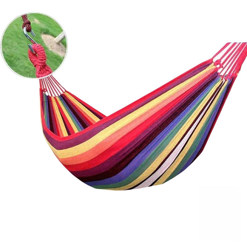 Maiceyi Outdoor Single Canvas Hammock