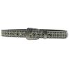 Rhinestone Belt Ethnic Style Print Niche Fashion Couple Belt Punk Trend Bohemian Style