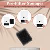 30 Pcs Pet Fountain Replacement Filter, Cat Drink Water Filter Replaced Foam Filters