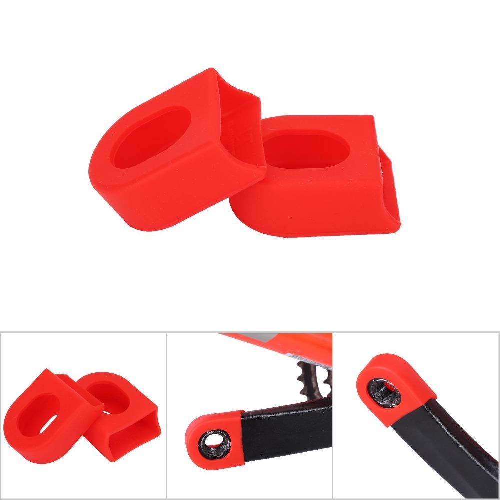 10PCS Multicolor Cycling Crank Boot Protectors Soft Crank Arm Cover  Bicycle Cycling