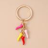 Cute Simulation Chili Keychain Women Girls Pepper Key Ring Pendants for Handbag Decor DIY Handmade Key Chain Jewelry Gifts