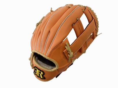 LLB SPORTS Soft Baseball Glove 12 Inches Right-Hand Throw All-Round Adult Orange 417