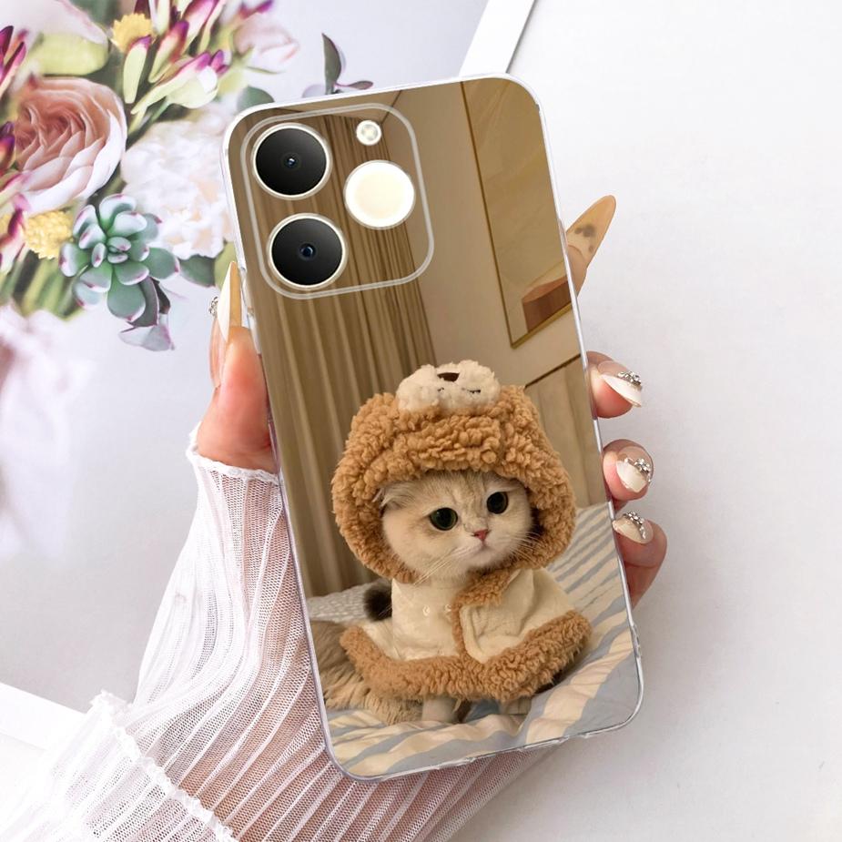 For Realme Note 70 Note70 T Case RMX5313 Cute Cat Painted Cover Soft Slim Phone Case For Realme Note 70T Narzo 80 LIte 4G Fundas