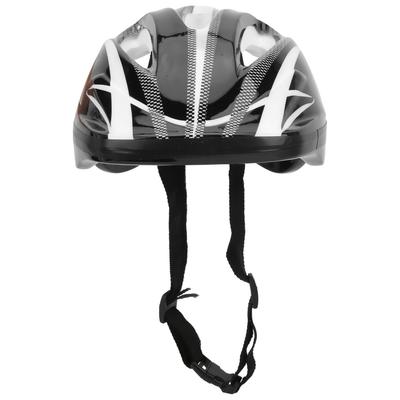 Capacete Profissional Ajustável para Crianças Skateboarding Capacete Infantil para Patinação Multi Esportivo(Preto )