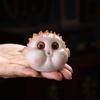 Creative Cute Lucky Bubble Fish Desktop Tea Pet,Puffer Fish Ornament Landscaping Boutique Ceremony Tea Table Decorated