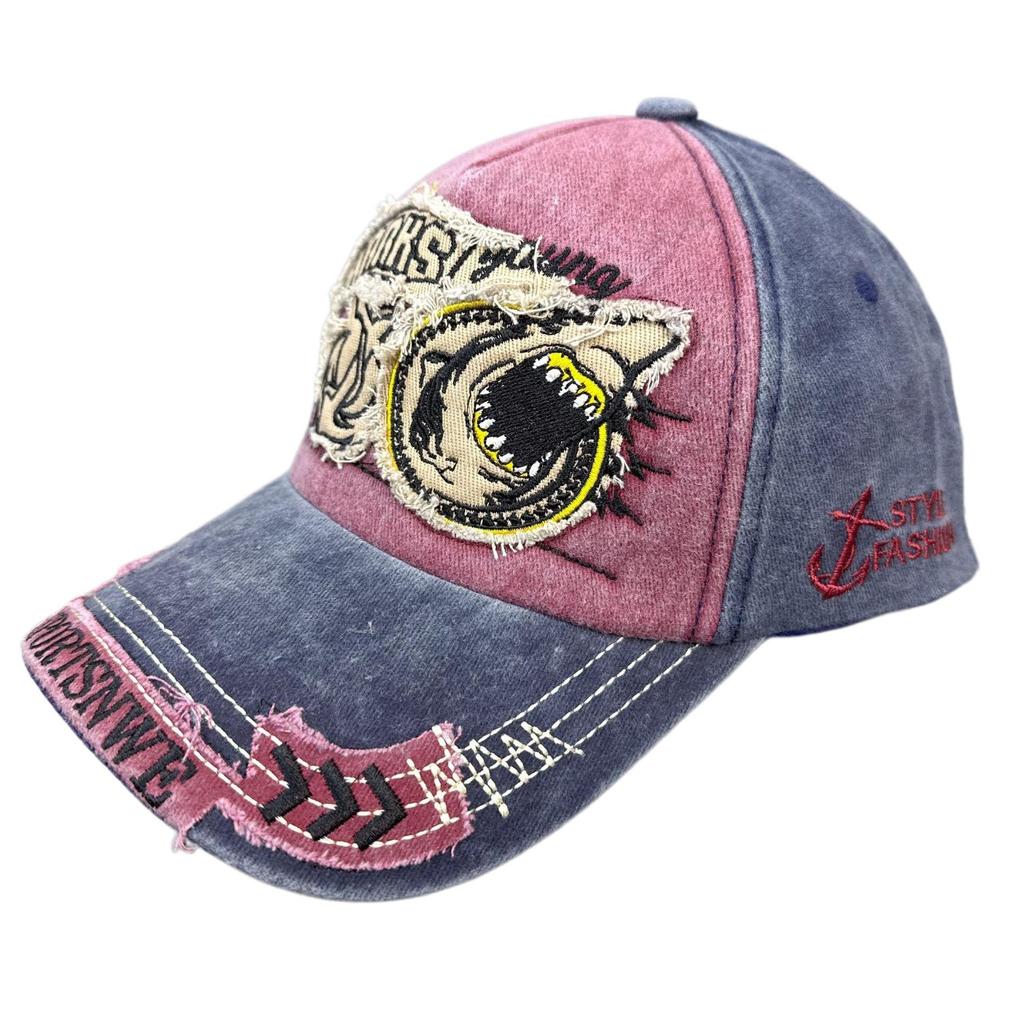 Neue Baseballkappe im Stil von 1985 - Vielseitige gewaschene Schirmmütze für den Außenbereich