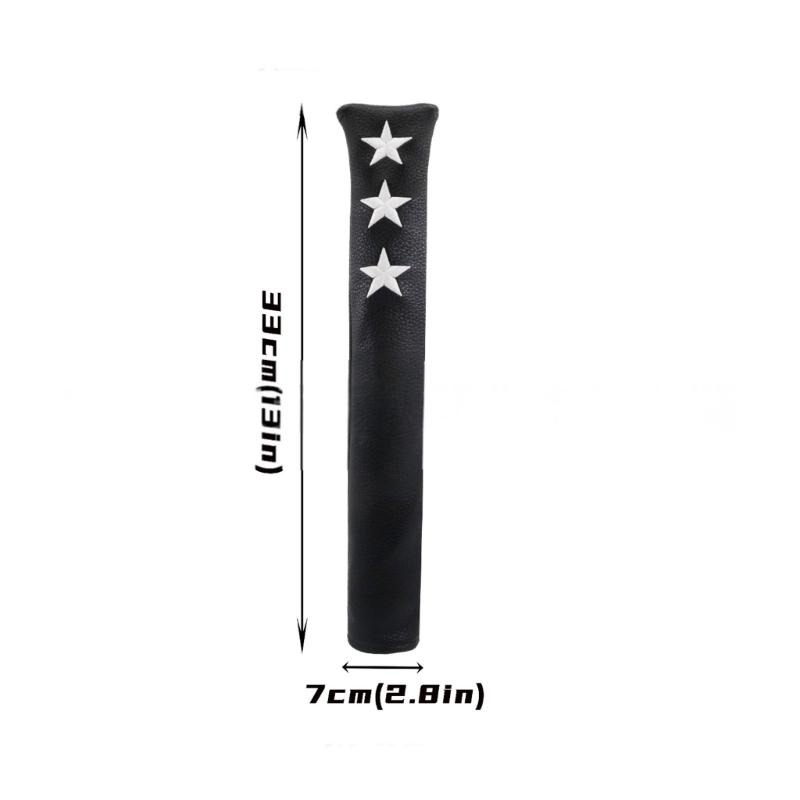 Waterproofed Golf Wood Head Cover Star Pattern Universal Light Weight For Various Weather Protecting