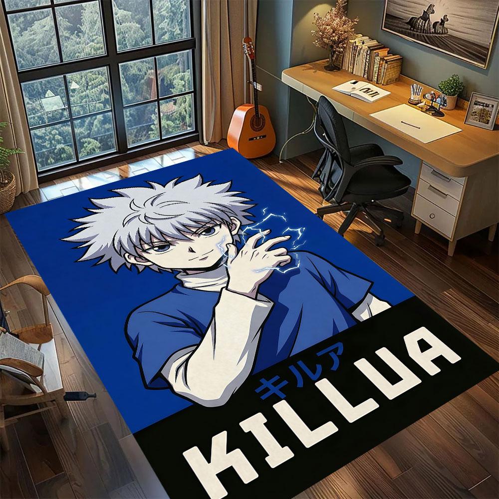 Hunter Anime Character Carpet for Living Room Bedroom Home Decor Cool Movie Mat Play Floor Mat