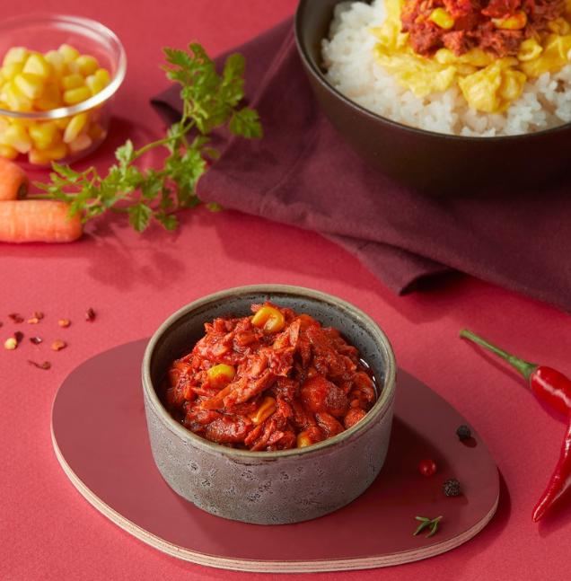 Sajo Spicy Buldak Tuna 100g X 3 – Korean Fiery Tuna Pouch Set