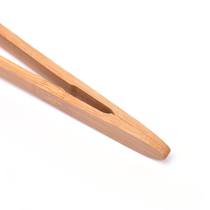 1 Stk Te Bambus Utensil Tong Te Tre Te Clip Mat Toast Te Pinsett
