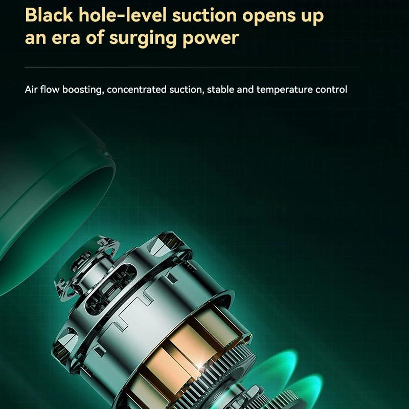 Neuer 90000PA Autostaubsauger, 120 W, leistungsstarker Nass- und Trocken-Handstaubsauger, kabelloser Handstaubsauger, starke Saugkraft, doppelter Verwendungszweck für Auto und Zuhause