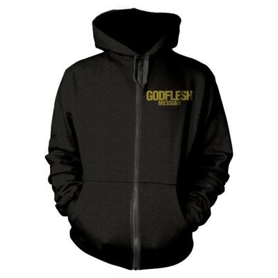 Godflesh Унісекс Худі на повній блискавці Messiah для дорослих