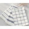 Customized Cotton Linen Recycled Restaurant Basic Table Cloth Stock Stripe Napkin
