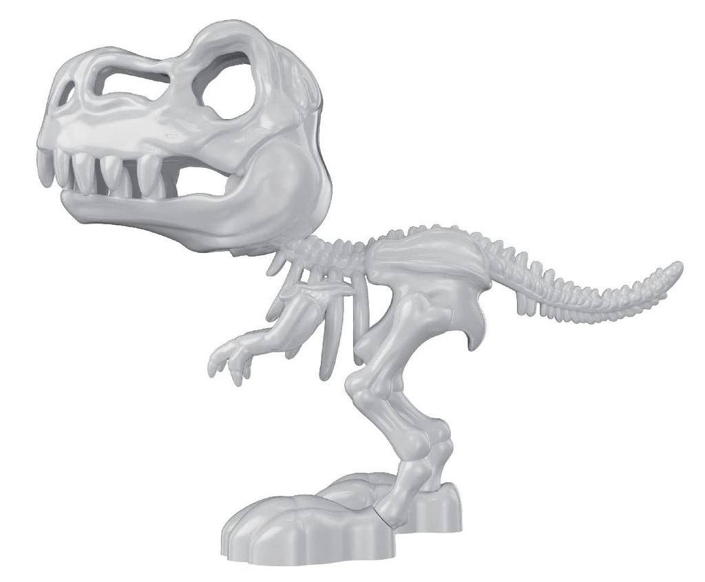Doyusha Deformed Plastic Model Series Dinosaur Tyrannosaurus Plastic Model Pre-Colored DPD-1