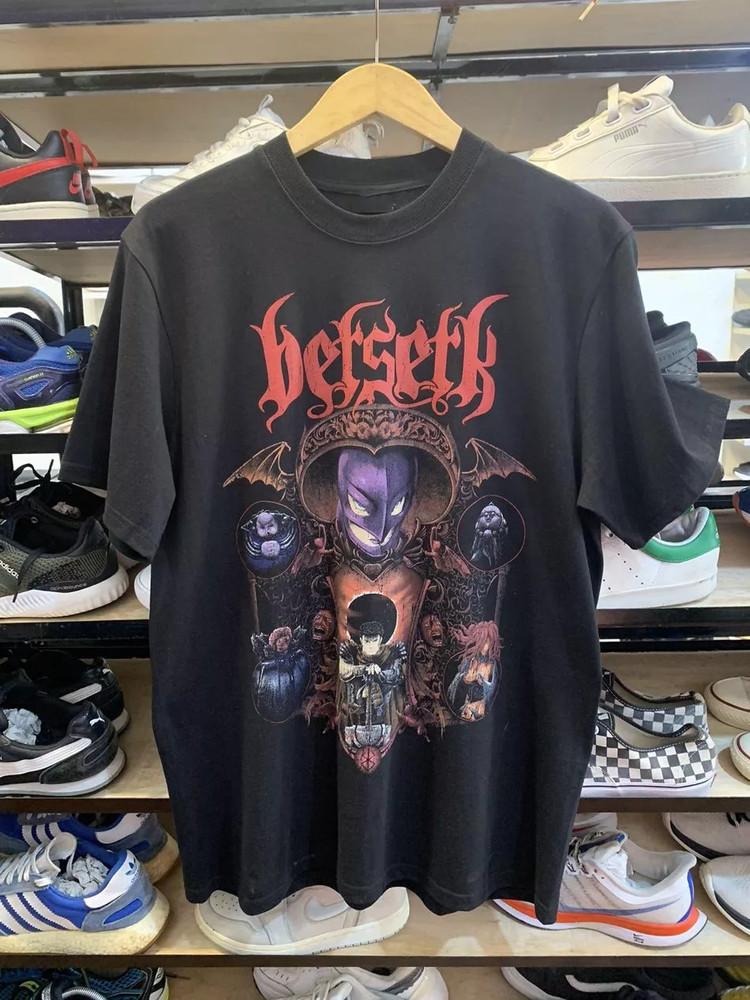 

Berserker Movie Graphic Art Black T Shirt Full Size S-5XL TT760 Unisex T-Shirt XXXXL