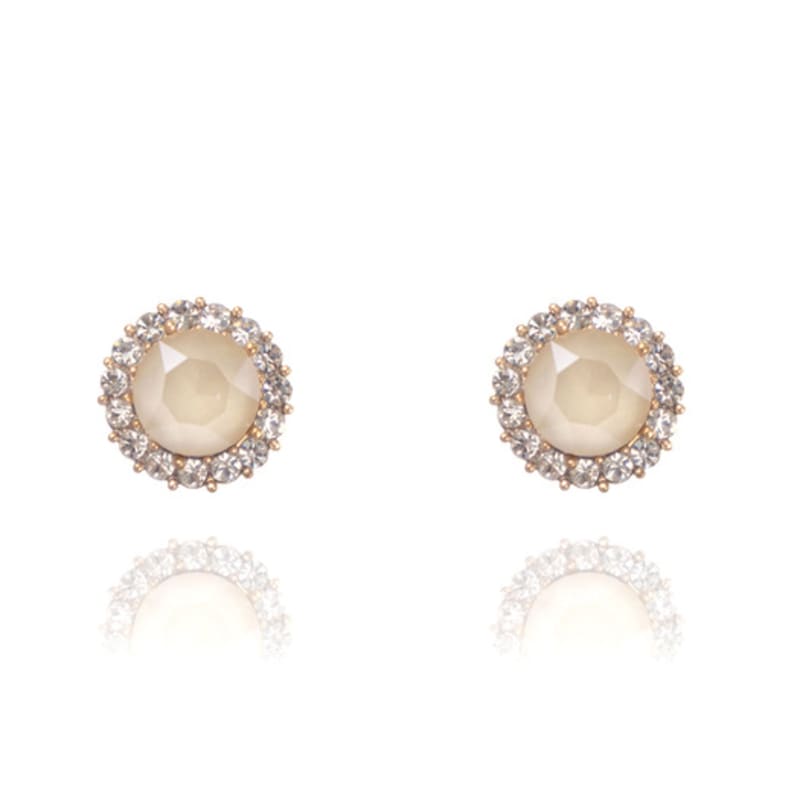 

AUGUST ALICE Gem Etoile Cubic Mid-AbricotEarrings one