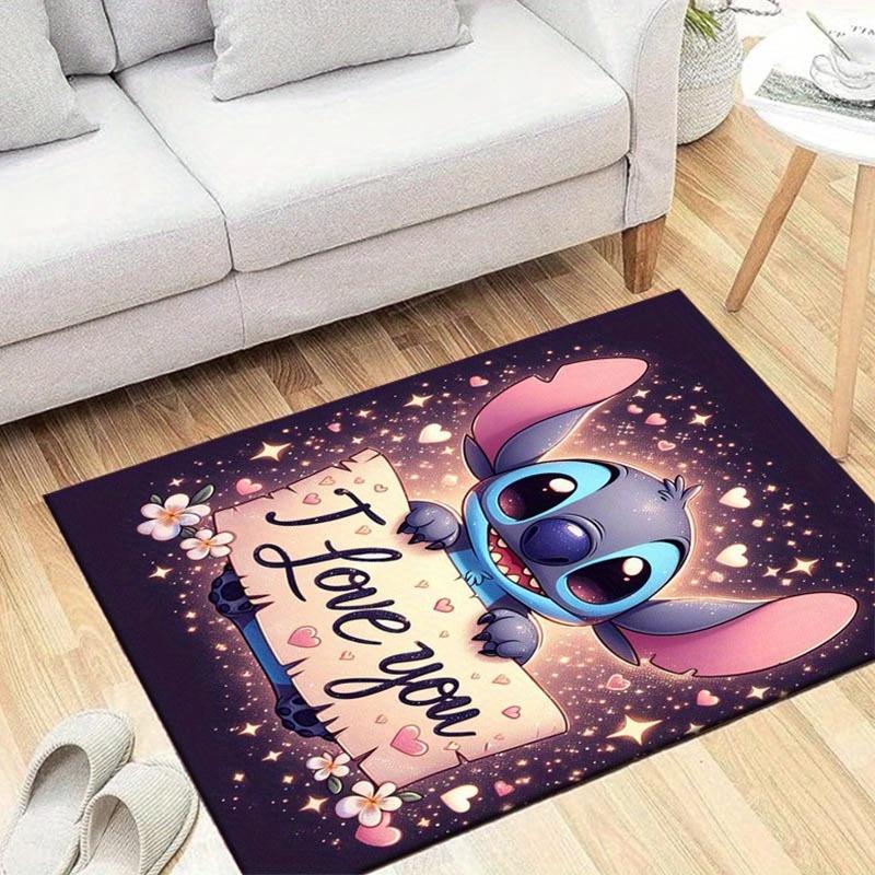 

1pc Stitch Pattern Area Rug Soft Flannel Floor Mat for Living Room,Office,Bedroom and Carpet 60cm by 90cm