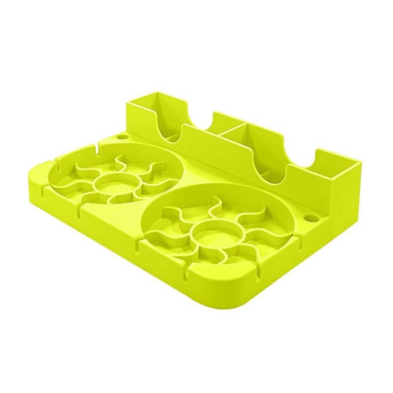 Silicone Tumbler Dry Rack Non-Slip Tumbler Drying Station Sports Bottle Drainer Stand for Stanley 30/40oz Cup Lid Straw