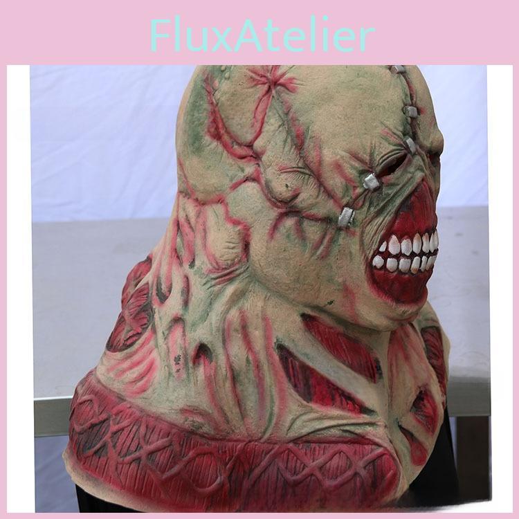 Adult Latex Halloween Mask With Horror Ghost And Zombie Look For Festive Events