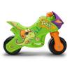 Moto porteur enfant - INJUSA - 18 mois à 3 ans - Dino - Roues larges - Transport facile - 66x22x44.5 cm - 2.5 kg - Vert