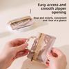 Jewelry Bag Flannel Sealed Anti-oxidation Jewelry Box Jewelry Earrings Ring Necklace Storage Travel Storage Bag