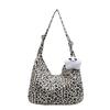 Large Capacity Leopard Print Bag Women New Trendy Fashion Crossbody Bag Women Ins College Students' Class Shoulder Bag Women