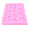Heart Shape Silicone Fondant Pattern Mixed Size for Resin Casting Craft Chocolate Cake Decoration