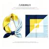 [111 Mulberry Silk] Spring and Autumn Versatile Colorful Scarf Small Scarf Silk Scarf 11cm Small Square Scarf Women