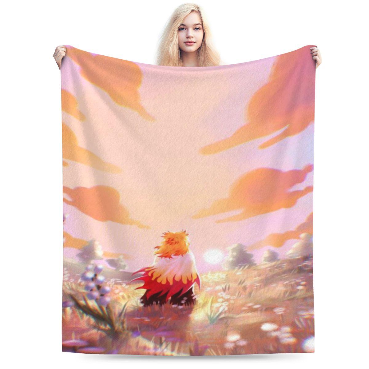 Set Your Hear Ablaze Personalized Warm Decorate Home An UltraSoft Micro Fleece Blanket 75x100cm