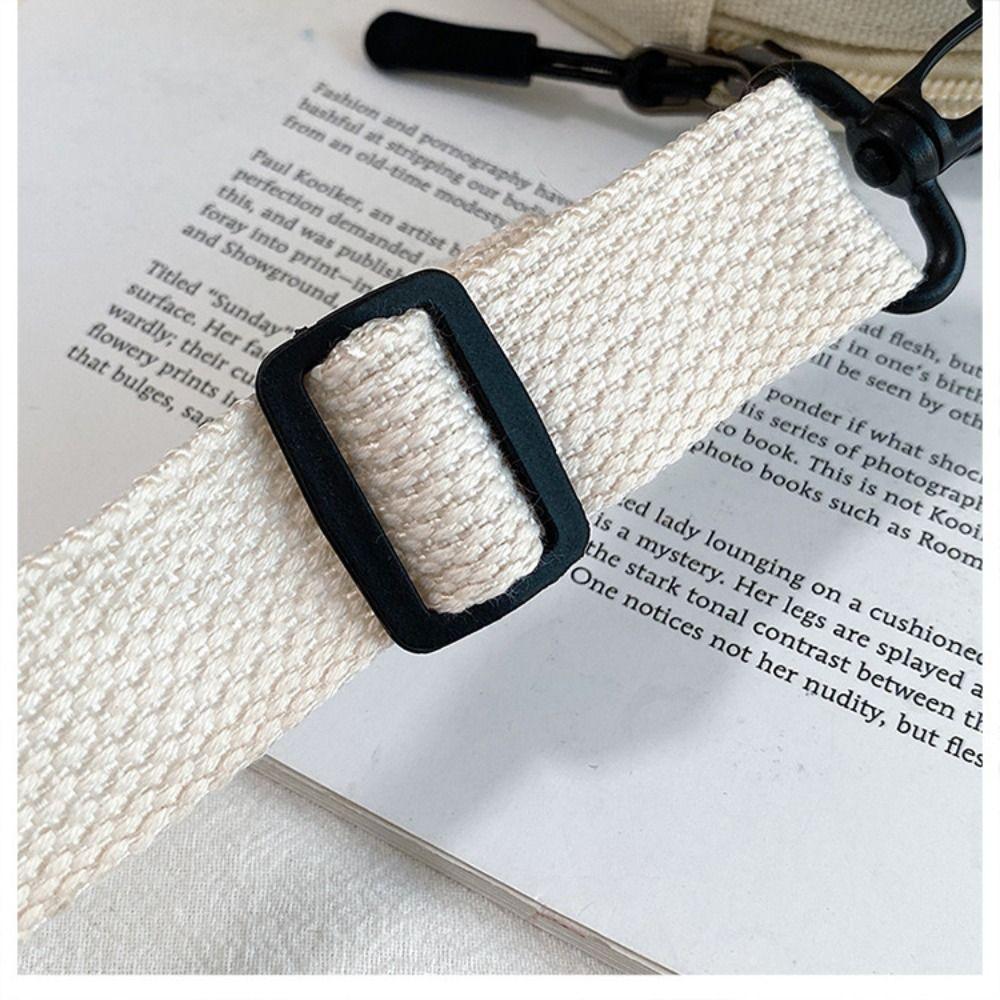 Canvas Shoulder Bag Cute Cartoon Harajuku Style Tote Bag Handbag Large Capacity Shopping Bag