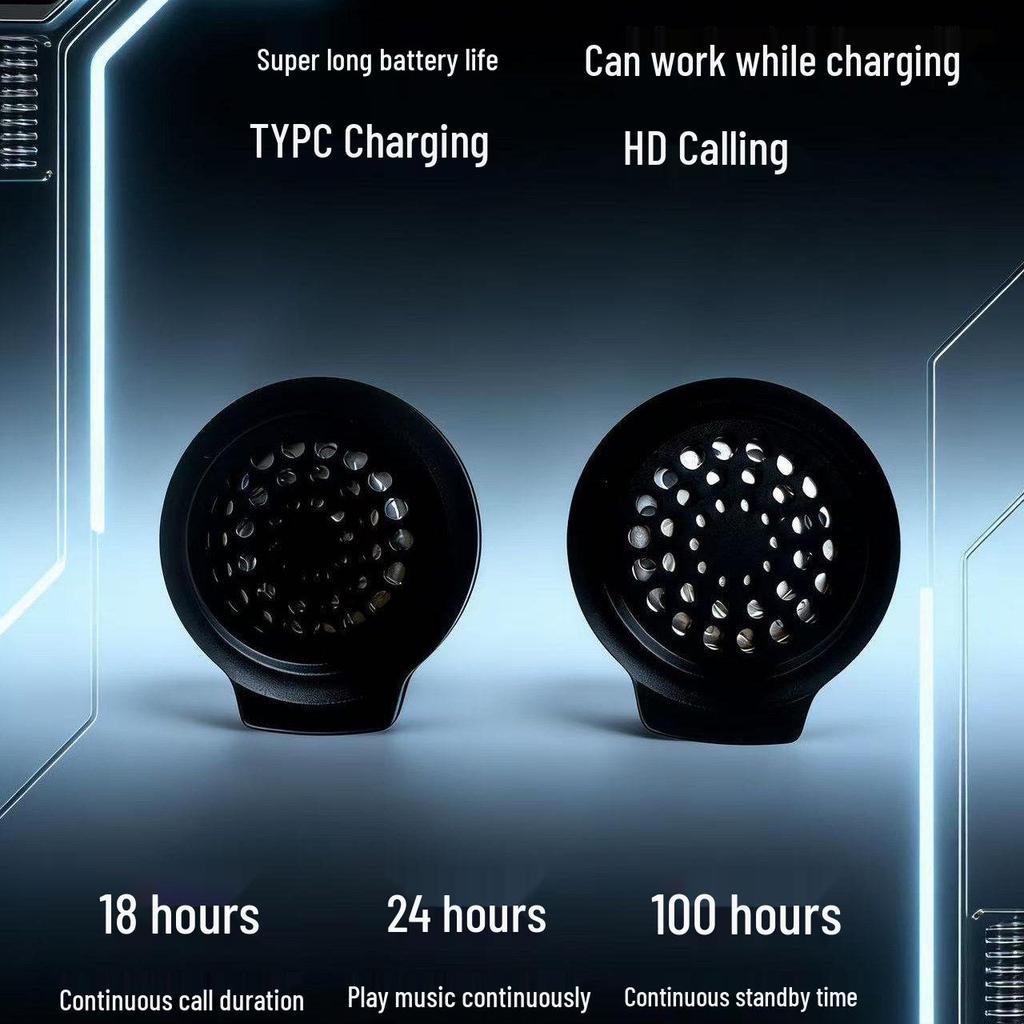 New Wireless Bluetooth Motorcycle Helmet Earphones: Long Battery Life, Waterproof