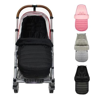 Windproof, Thickened Baby Stroller Sleeping Bag with Warm Foot Cover for Autumn and Winter