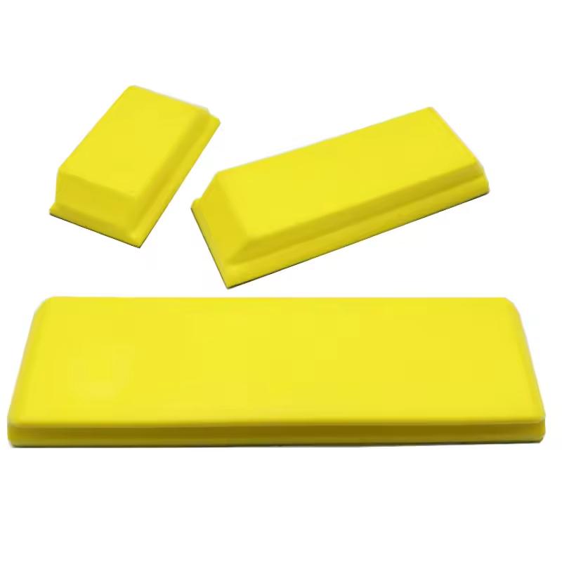 3 Pcs Hand Sanding Block Kit Classic Rectangle for Sanding Polishing In Auto Body and Paint Shops Detailing Shops