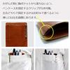 Chest Pocket Business Pen Case with Business Card Holder (brown)