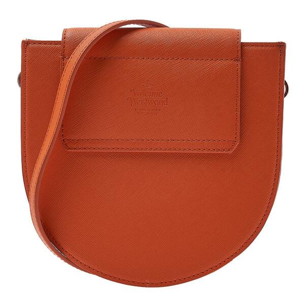 Vivienne WeStwood Women S Saffiano Half Moon Saddle croSS Bag 43030094 L001n F401