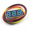 10/1pcs DC LED Digital Display Panel Voltage Meter Red Green Blue Auto Car Mobile Power Voltage Tester Detector Instrument
