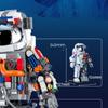 MOC Aerospaces Astronaut Rocket V Launch Space Station Spacecrafts City Building Blocks Classic Model Bricks Kits Ideas