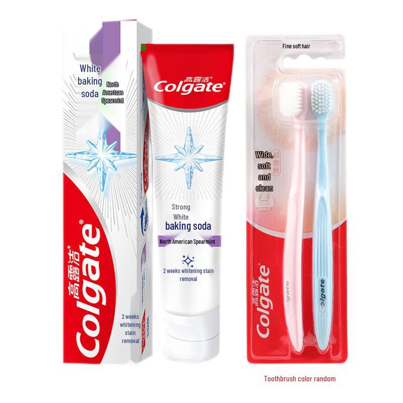 

Colgate Baking Soda Whitening Toothpaste & Toothbrush Set