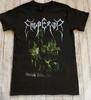 Herren- und Damen-T-Shirts Emperor Band T-Shirt Schwarz Kurzarm Baumwolle Herren S-5XL