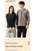 Unisex Stand Collar Fleece Jacket: Warm, Windproof, Casual Sports Top for Autumn and Winter