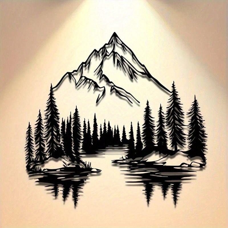 Wall Art Metal Decor Modern Home Interior