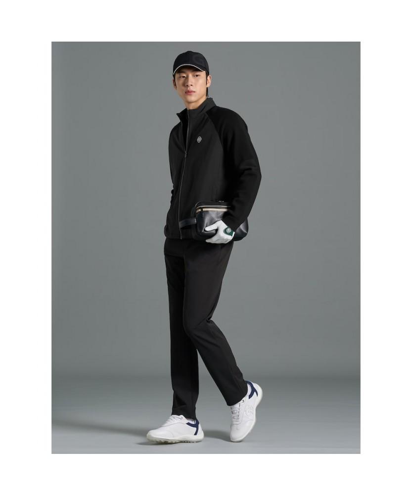 Beanpole Golf [B_Under] Men'S Knit Padded Hybrid Jumper - Black