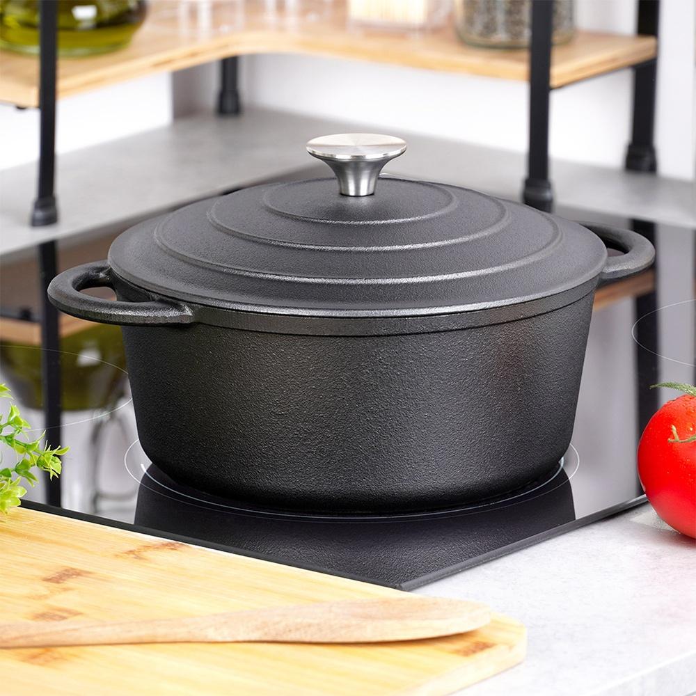Cast iron pot with lid CAST LINE 22 cm, 2.6 l