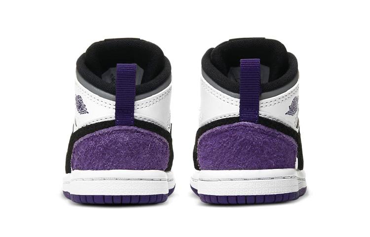 Jordan 1 Mid SE Purple TD BQ6933-105