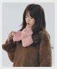 Cozy Korean-Style Women's Scarf: Soft, Furry, Warm, and Age-Reducing Neckband for Autumn and Winter