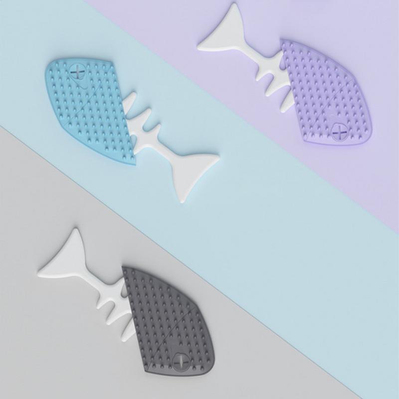 

Cat Shedding Brush 2X Fishbone-Shaped Kitten Brush Detangling Brush Cute Dog Hair Brush Puppy Grooming Brush For Pets красный