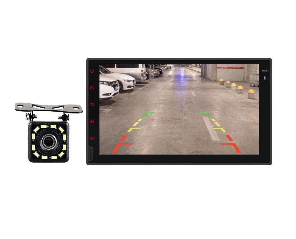 Car Rear View Camera Universal Auto Backup Parking Camera 12 LED Night Vision Waterproof Wide Angle HD Image