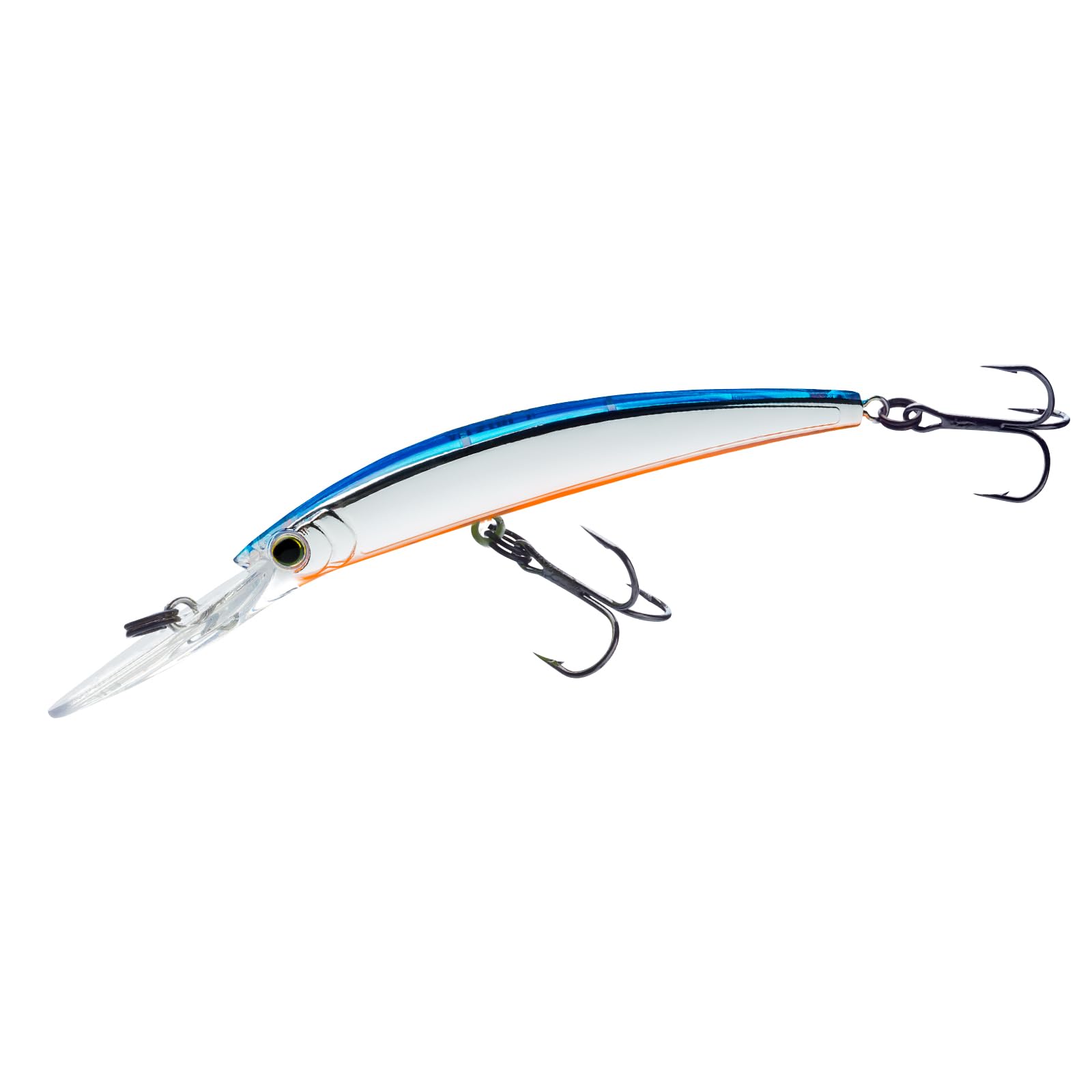 

Crystal Minnow DD Walleye Floating Blue Silver YO-ZURI Lure, 90mm, Color