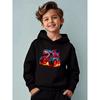 Flame Special Effects + Powerful Shark Car, A Little Boy's Personalized Hoodie Outfit